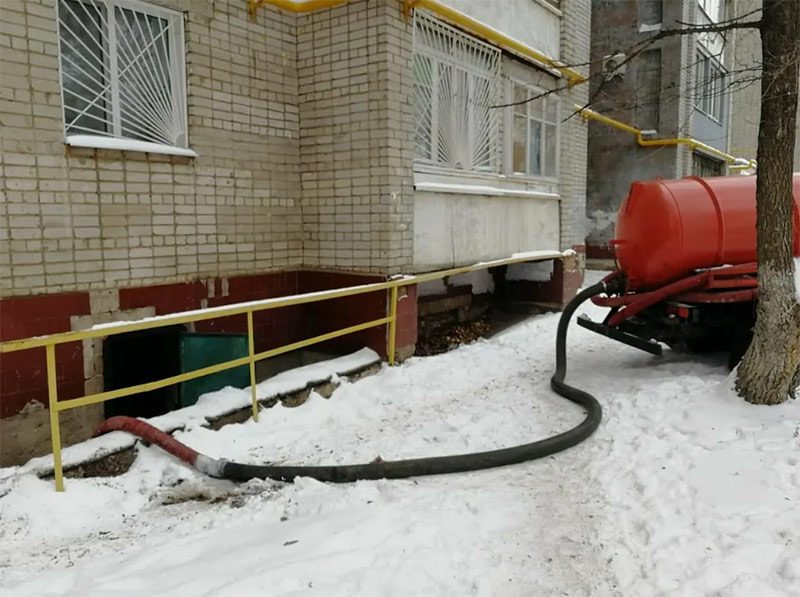 Откачка воды из подвала  Жуковский